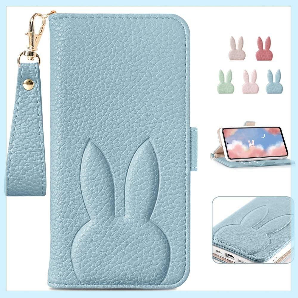For Google Pixel 7 ケース 手帳型 人気 グーグル ピクセル 7 ケース 手帳型 可愛い ウサギ どうぶつ 柄 女性 カード収納 横置き機能 Pixel 7 スマホケース おしゃれ グーグル ピクセル7 ケース 財布型
