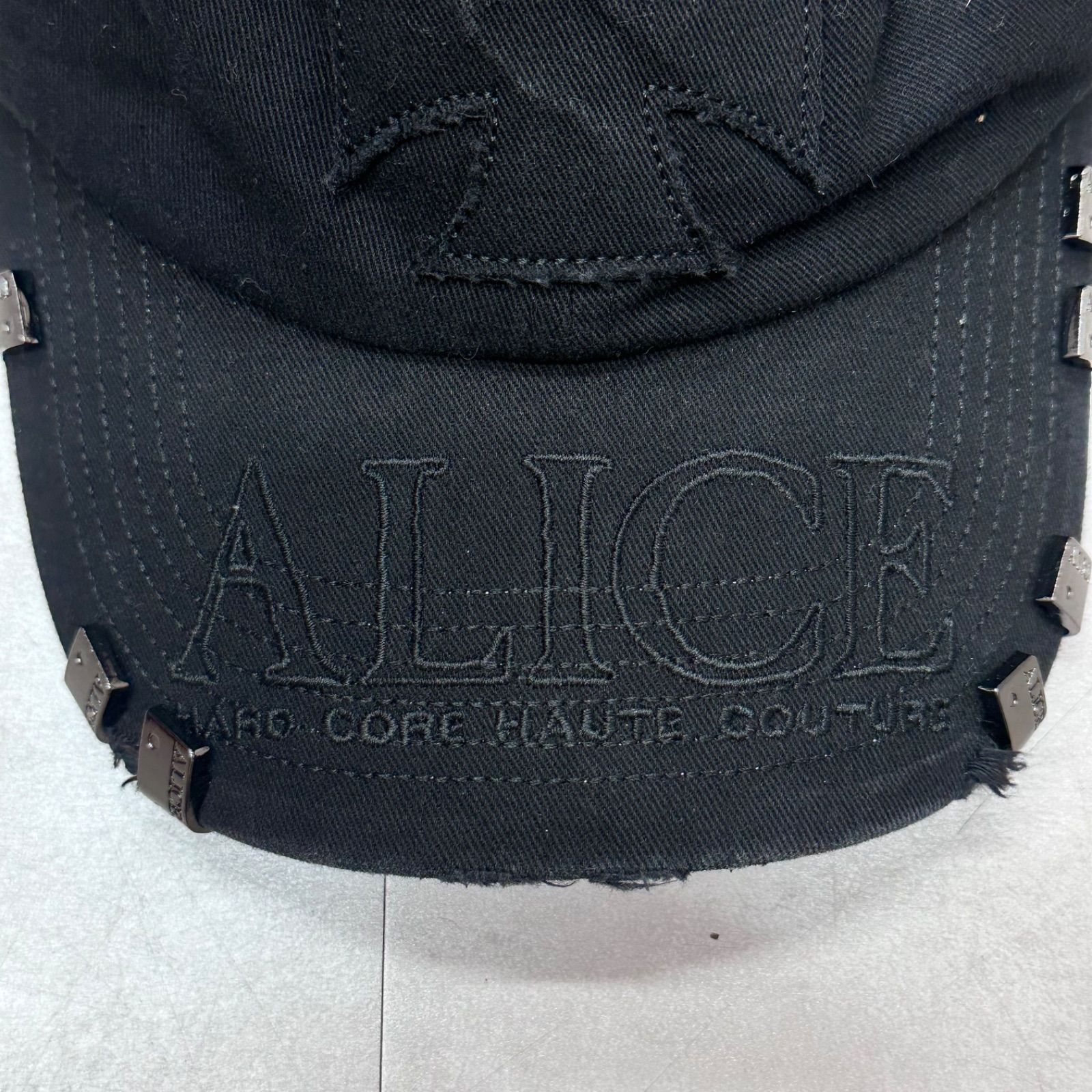 ALICE HOLLYWOOD CHOPPER CAP TOKYO刺繍 キャップ アリス