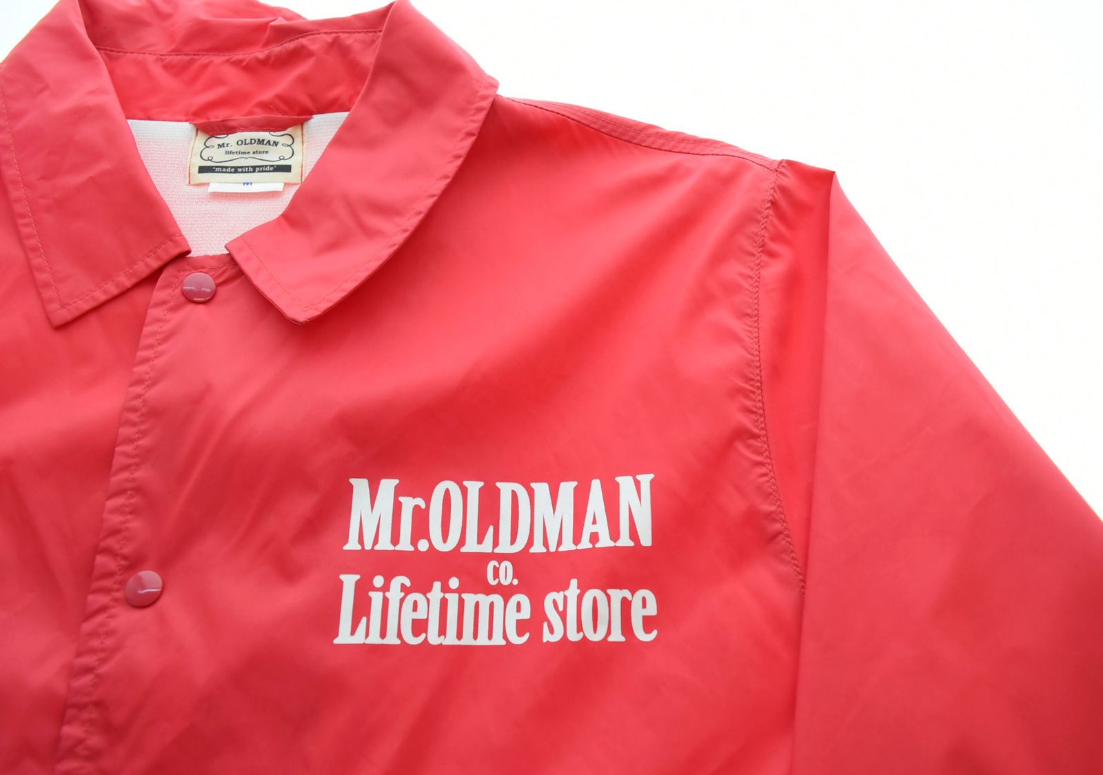 ミスターオールドマン Mr.OLDMAN ALL RIGHT COACH JACKET オール 