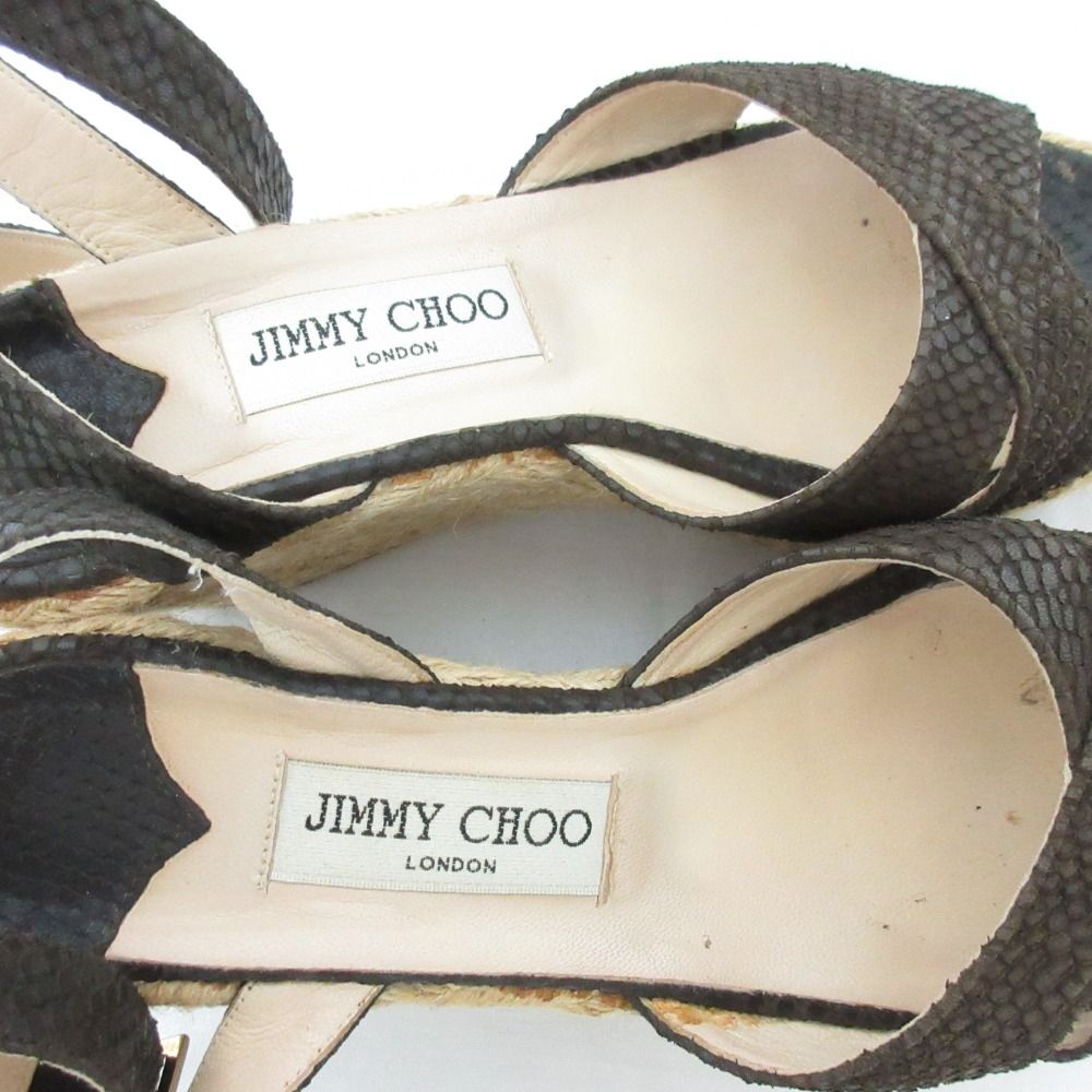 良品 JIMMY CHOO ジミーチュウ クロスベルト アンクルストラップ 良品 JIMMY CHOO ジミーチュウ クロスベルト アンクルストラップ