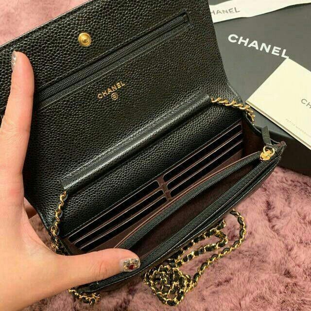 美品 CHANEL シャネル チェーンウォレット - メルカリ