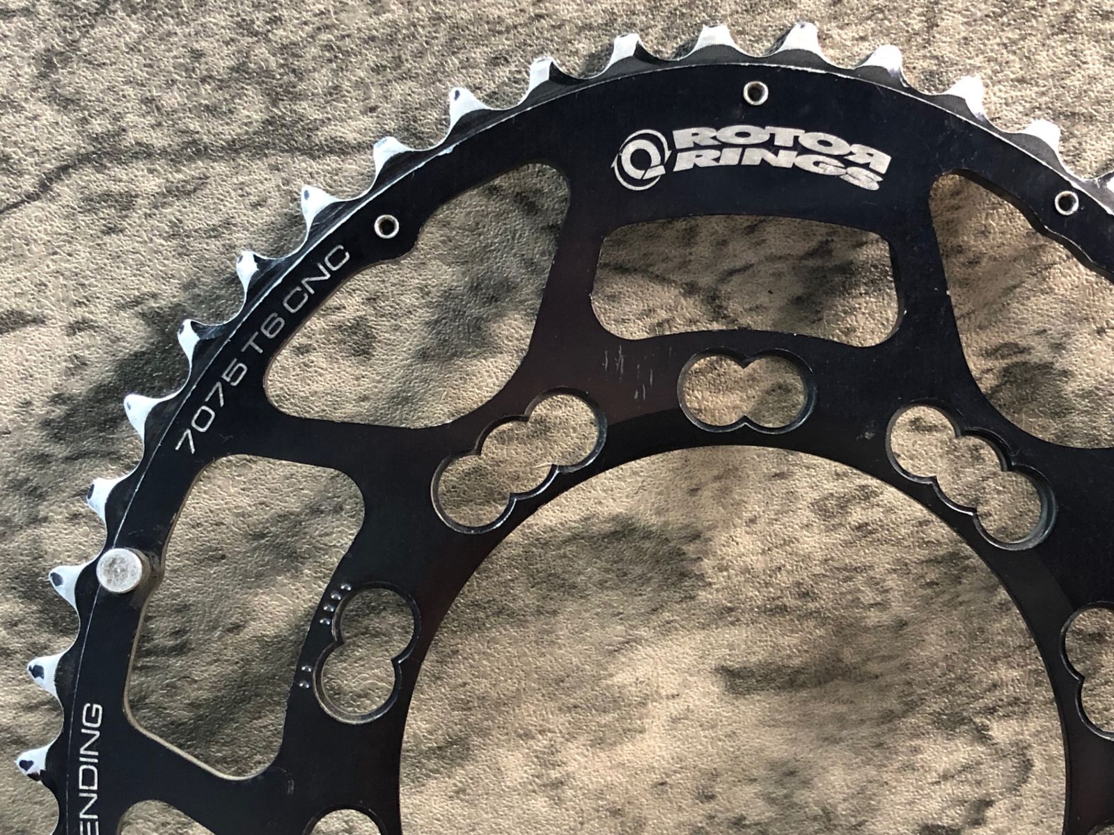 ROTOR QRINGSチェーンリング 48T ROTOR ローター [ Q- RING 48T AERO ] アウターチェーンリング