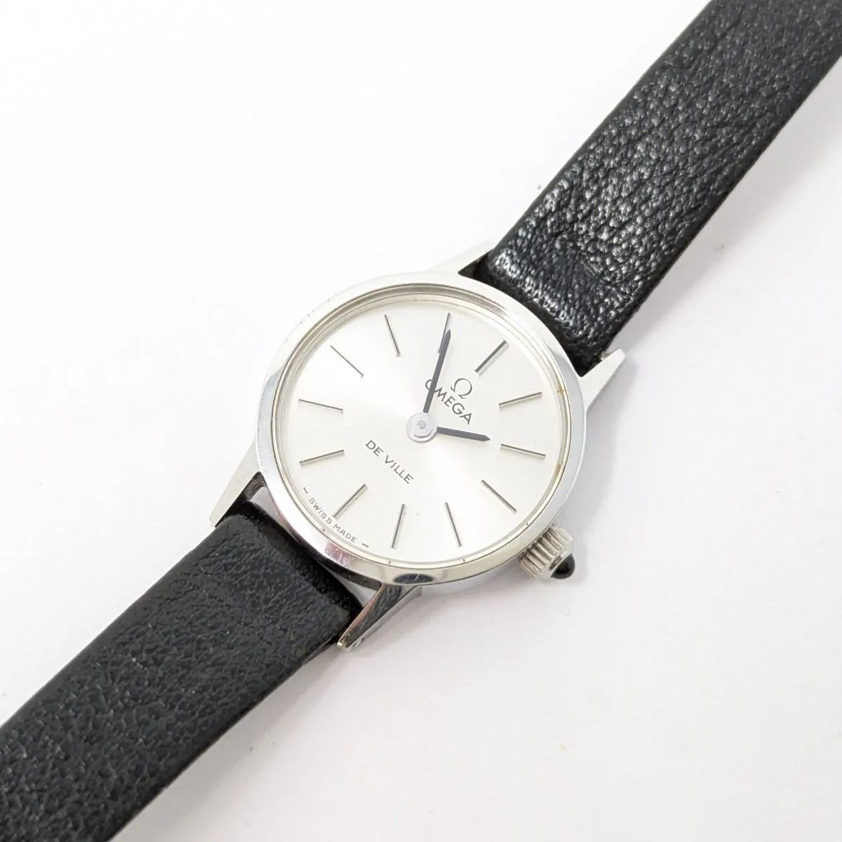良品！OMEGA DE VILLE オメガ デビル レディース シルバー 
