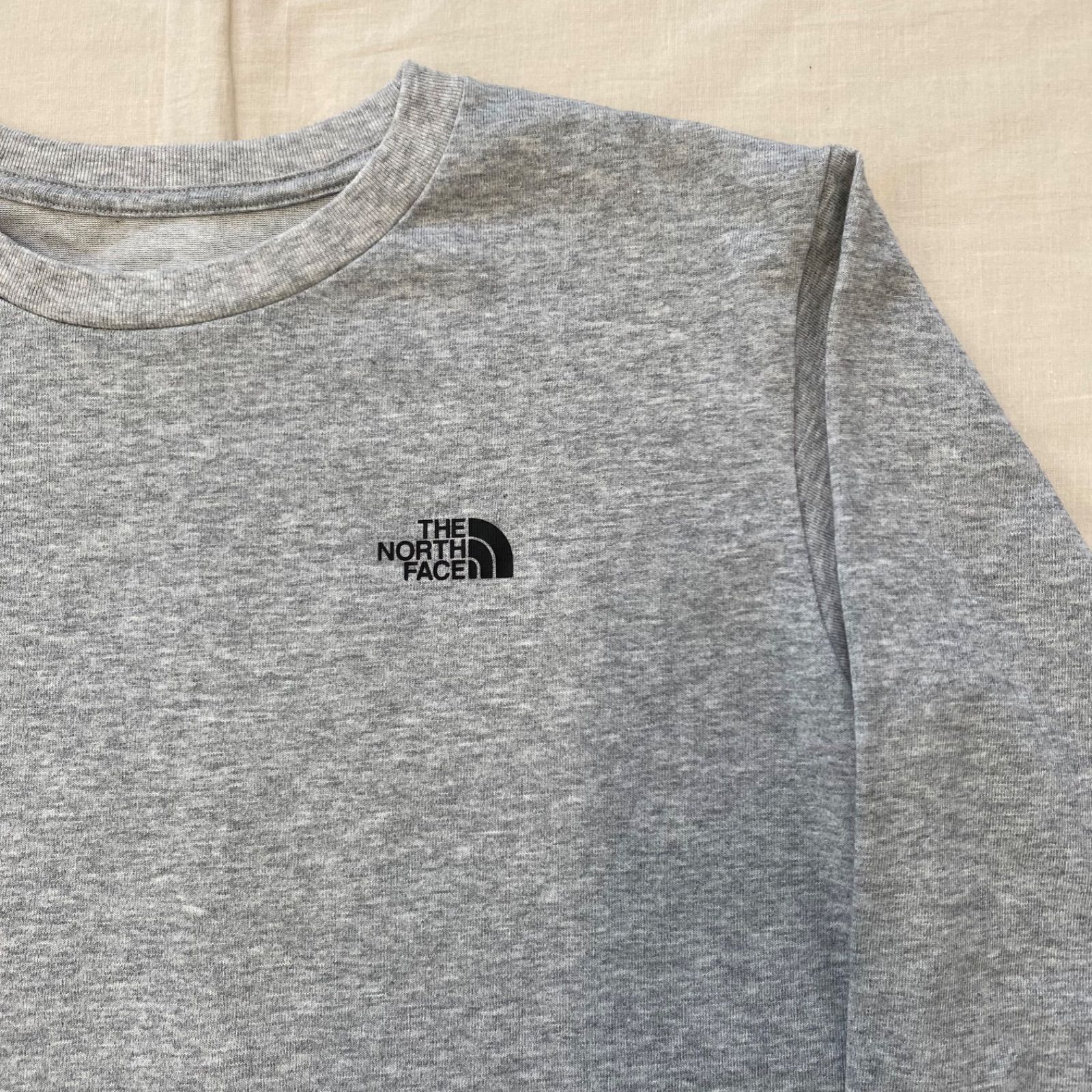 THE NORTH FACE ノースフェイス　ロングスリーブバックスクエアーロゴTシャツ　Tシャツ　トレッキング　Tシャツ　ロゴT　キャンプ　アウトドア　登山　春夏　M