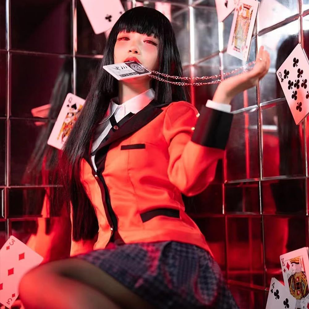 Byoru コスプレ写真集 賭ケグルイ 蛇喰夢子 サイン付き写真集 賭ケグルイ🃏🎰🎲 蛇喰 夢子 Coser: @riyume_cos 📸 : @rk1oq2