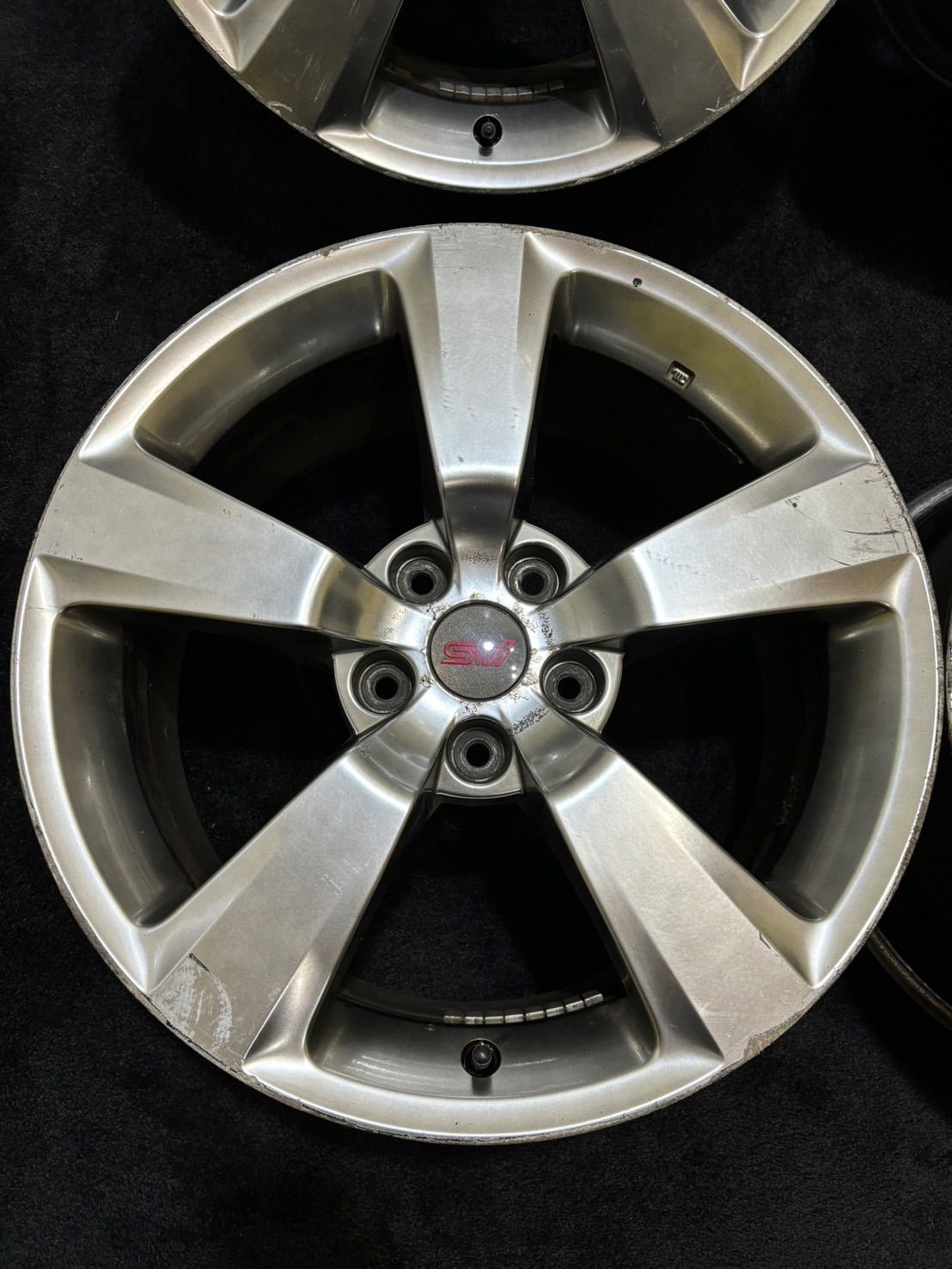 スバル インプレッサ WRX STI 純正 18インチ 8.5J +55 114.3 5H