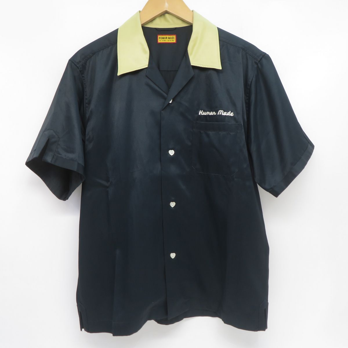 【美品】 HUMAN MADE ヒューマンメイド チェック 半袖シャツ M org.jpg