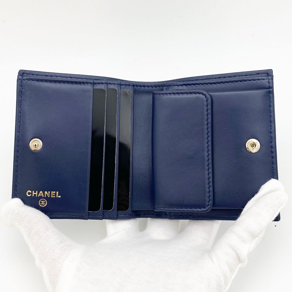 最高峰品】シャネル CHANEL マトラッセ ココマーク キャビアスキン  