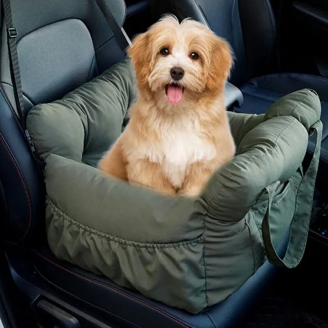 種類4：M/ギンガムチェック カーシート ペット用 猫 犬 ドライブベッド