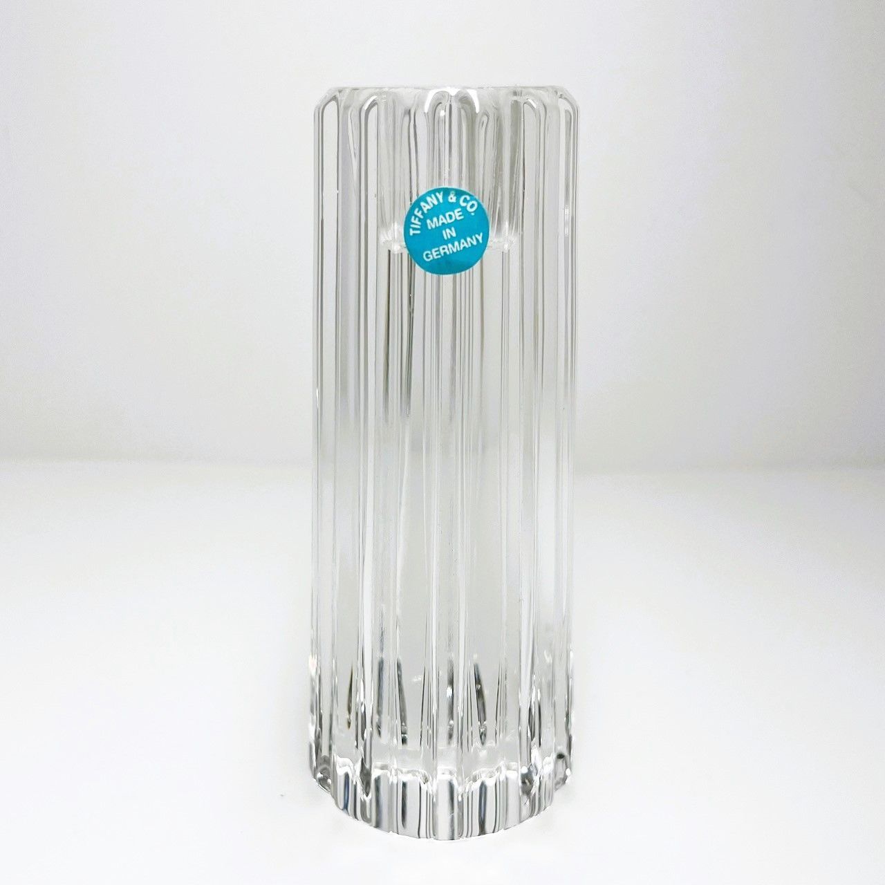 【美品】ティファニー クリスタル キャンドルホルダー 小物入れ Tiffany & Co. ティファニー クリスタルキャンドルホルダー 置物