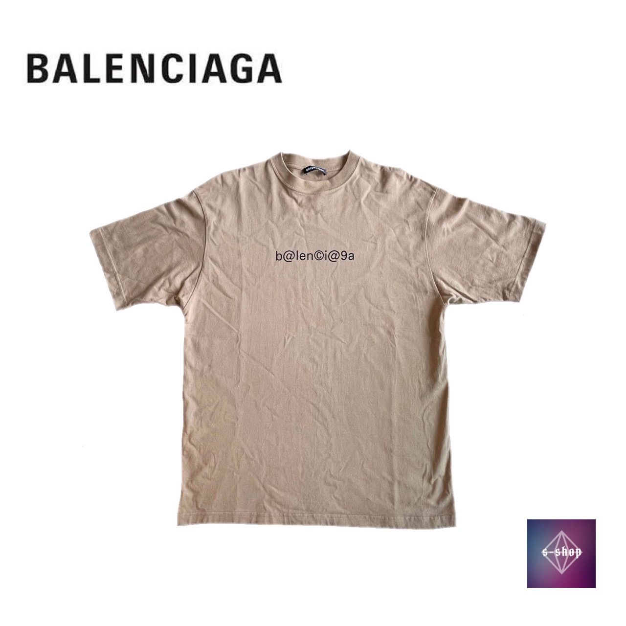 BALENCIAGAバレンシアガ ダブルレイヤーTシャツ ベージュ/迷彩XS - T ...