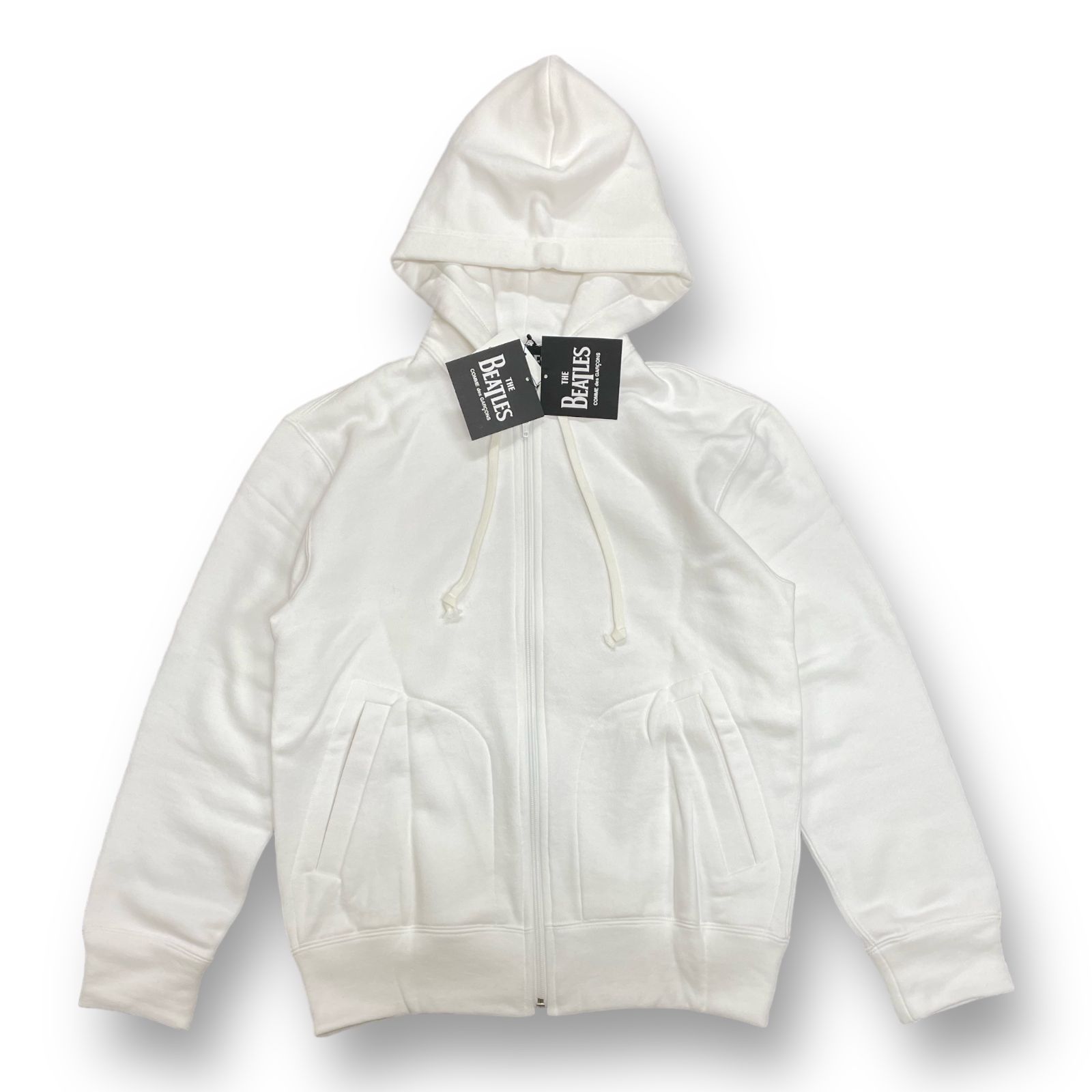 定価27500円 未使用 The Beatles Comme des Garçons Cotton Pile Logo Hoodie  コットンパイルロゴ フーディー パーカー ザビートルズ コムデギャルソン VZ-T049-051 M 55997A - メルカリ