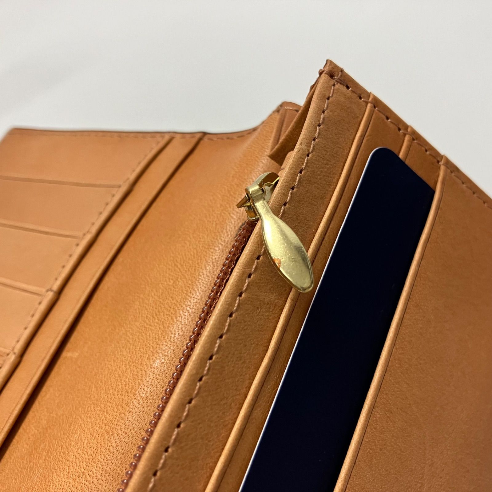 09357】 ROCADO italy SHELL CORDOVAN コードバン レザー 長財布