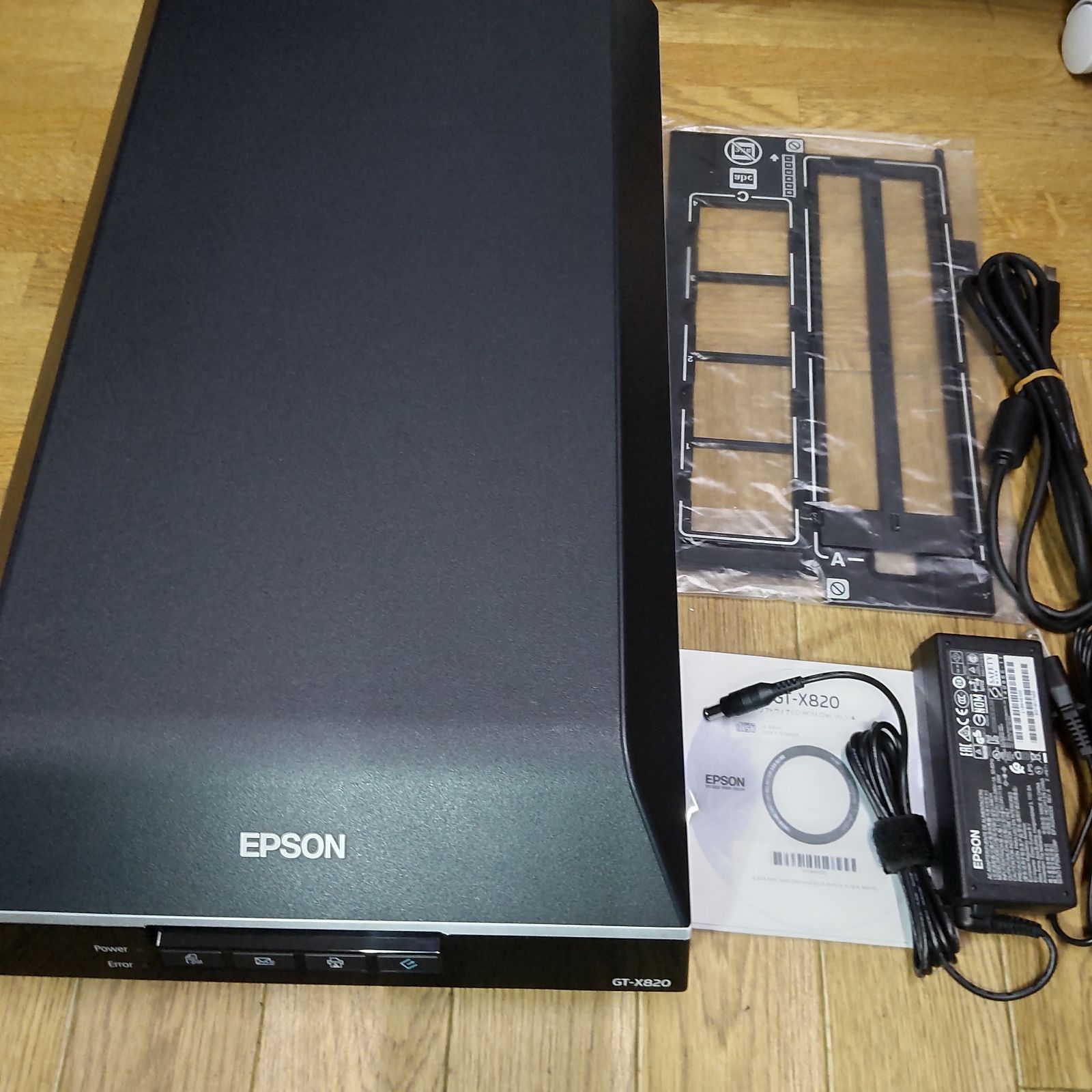 EPSON GT-X820 フィルムスキャナー フィルムホルダー,付属-