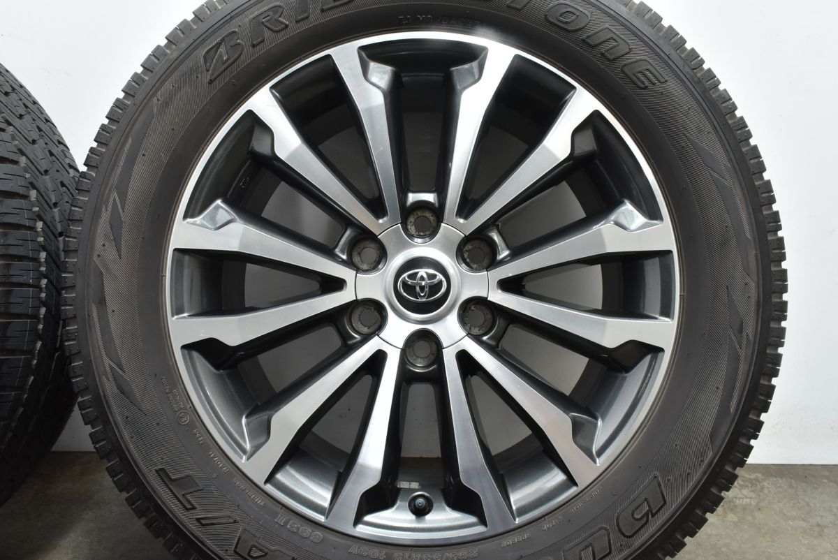バリ溝】トヨタ 150 ランドクルーザープラド 後期 TZ-G 純正 19in 7.5J