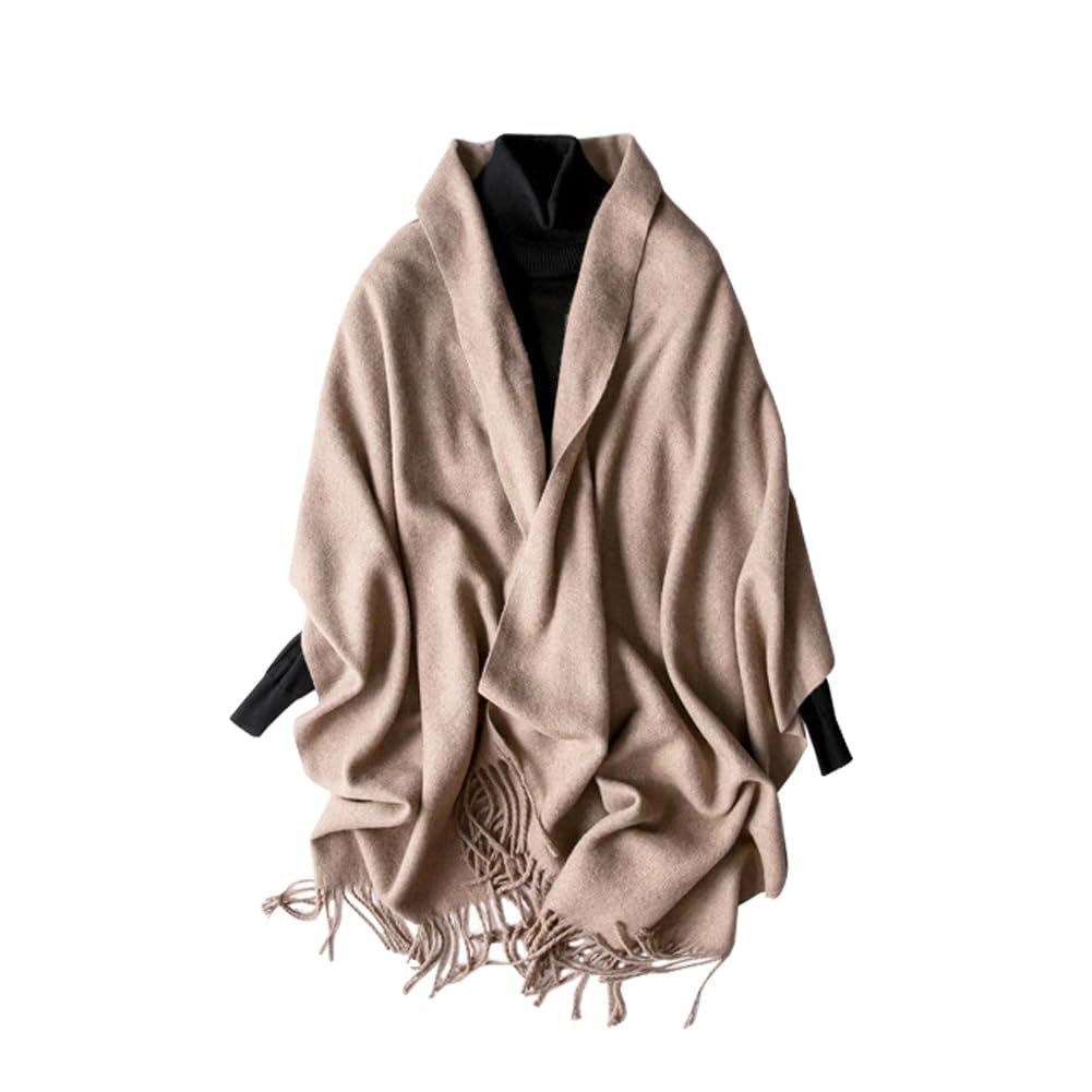 売切注意 ストール ウール 結婚式 大判 厚手 レディース 学生 無地 マフラー ペア マイクイーン 誕生日プレゼント maikun クリスマスプレゼント