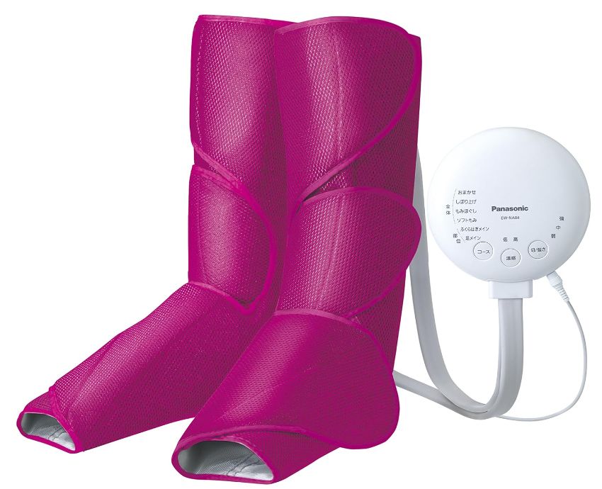 Panasonic パナソニック フットマッサージャー レッグリフレ ヒーター機能搭載 ローズピンク EW-NA84-RP