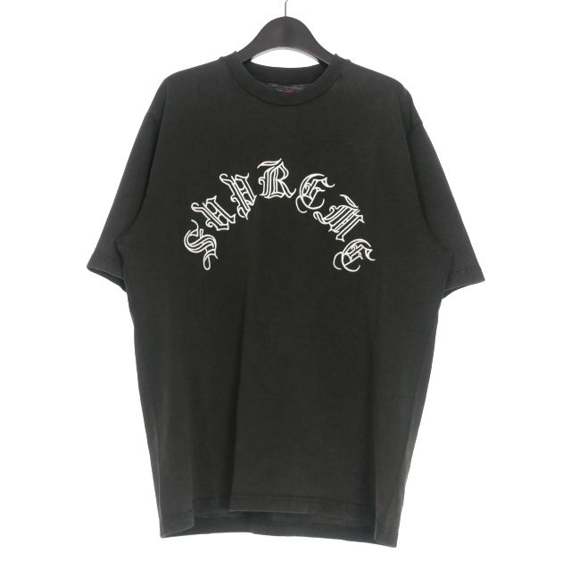  シュプリーム SUPREME 23AW Old English S S Top Tシャツ カットソー 半袖 M ブラック 黒 Tシャツ