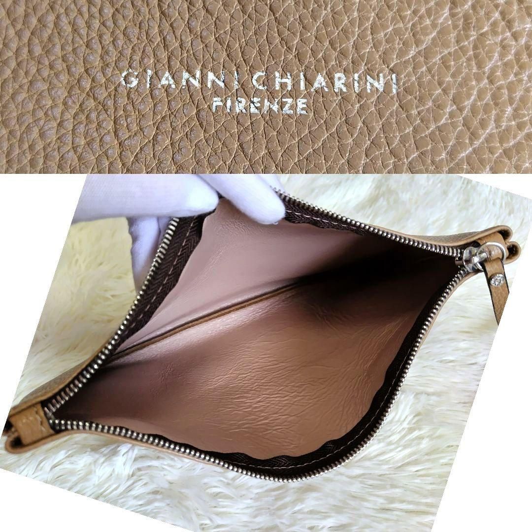 新品✨GIANNI CHIARINI ジャンニキャリーニ MARCELLA ポーチ付き