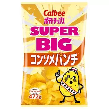 カルビー ポテトチップス スーパービッグ472g 3種類 - メルカリ