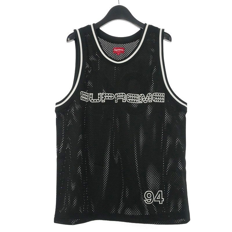 シュプリーム SUPREME 19SS Rhinestone Basketball Jersey