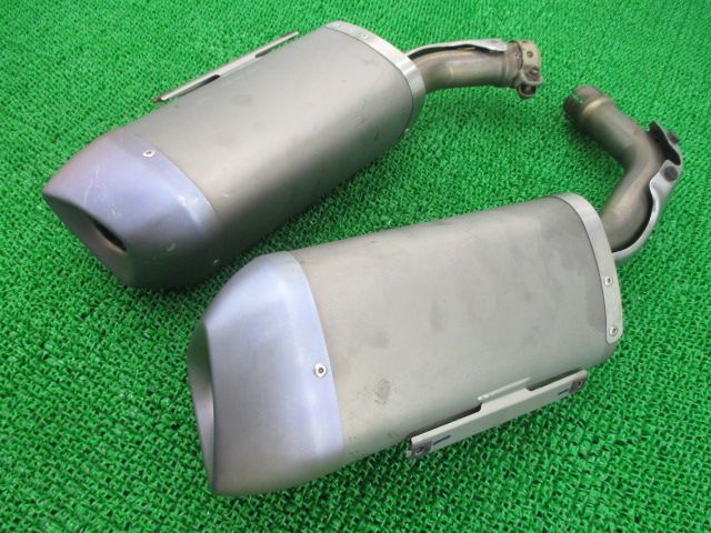 YZF-R1 サイレンサー 左右 45B ヤマハ 純正 中古 バイク 部品 1998年式外し JYARN011000024*** コケキズ無し 凹み・歪みなし 車検 Genuine