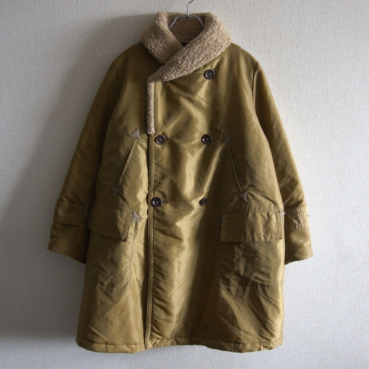 45r コート 美品】45R【ナイロン×ボアのコート】45rpm 25090883 45R