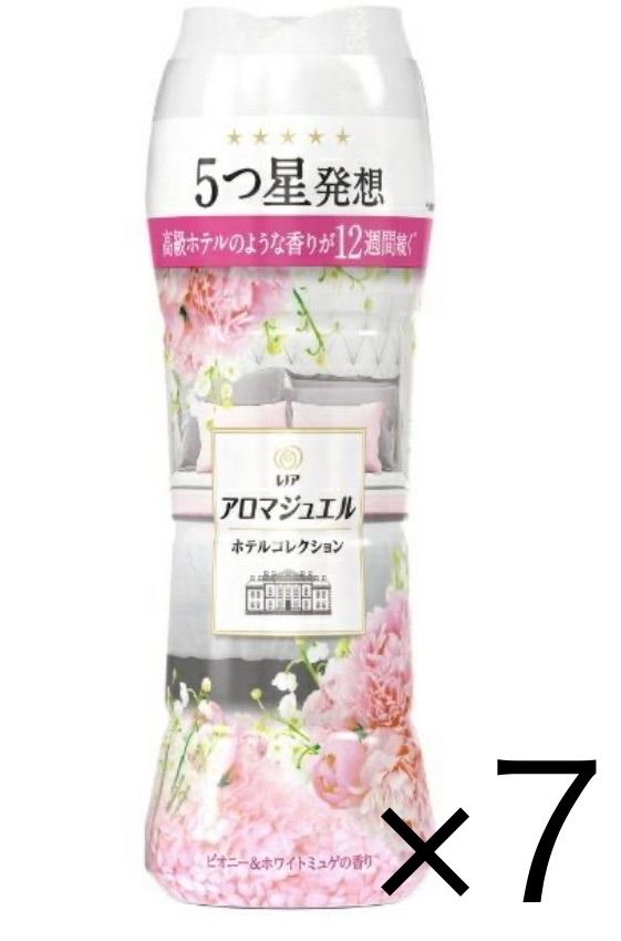 レノア アロマジュエル ホテルコレクション ピオニー-ホワイトミュゲの香り 本体 450mL×7