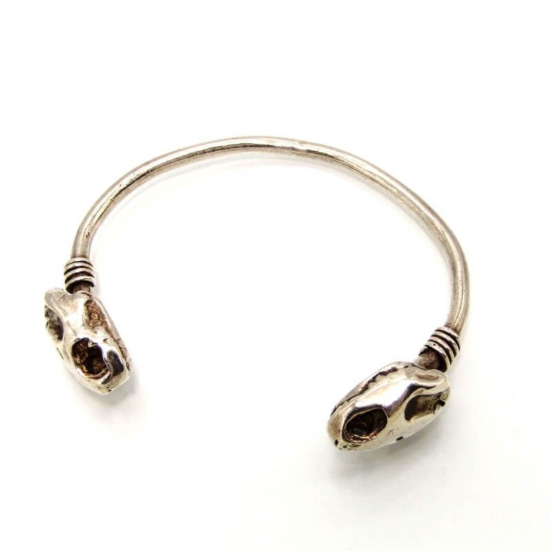 Britt Bolton ブリットボルトン バングル SERPENT CUFF サーペント カフ ボーン ダブルヘッド SV925 28010350