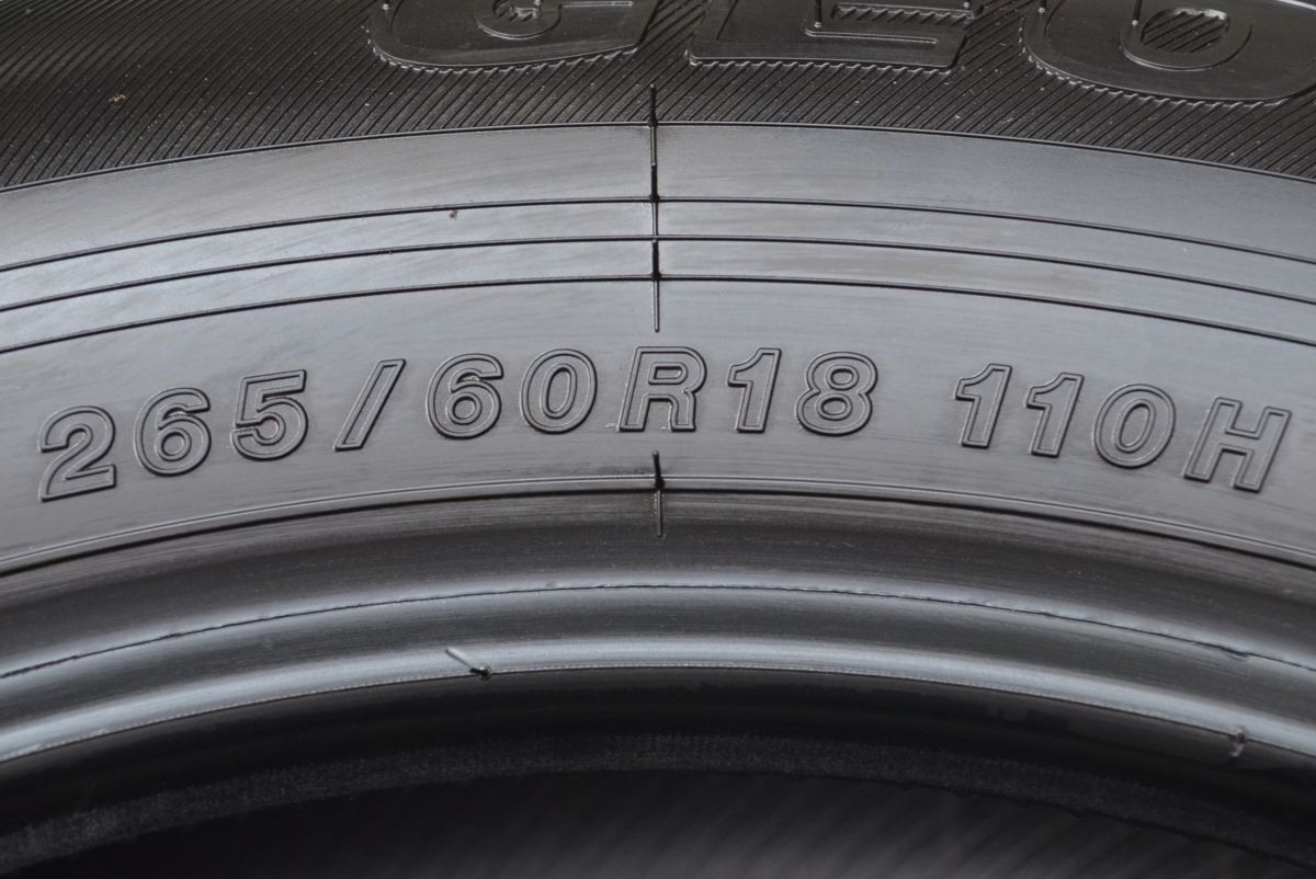 製 新車外し バリ溝 ヨコハマ ジオランダー G94 265 60R18 4本セット プラド ハイラックス サーフ トライトン パジェロ Gクラス FFCRYSTALESIA_COM