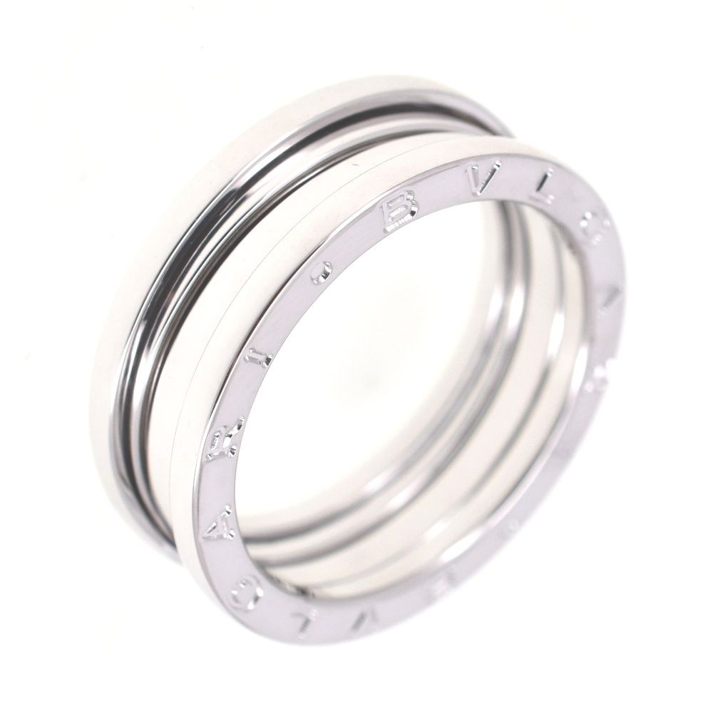 ブルガリ BVLGARI B-Zero1 リング サイズ61|JP21 K18WG メンズ S 138544