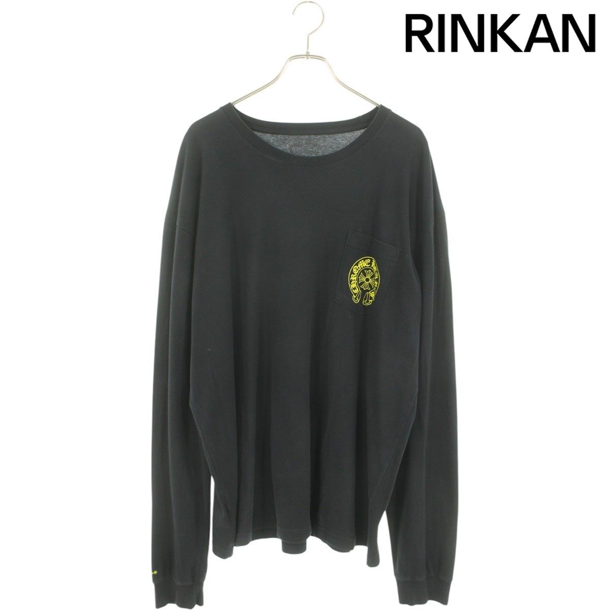 クロムハーツ CH L|S |1 バックホースシュープリント長袖カットソー メンズ XXL