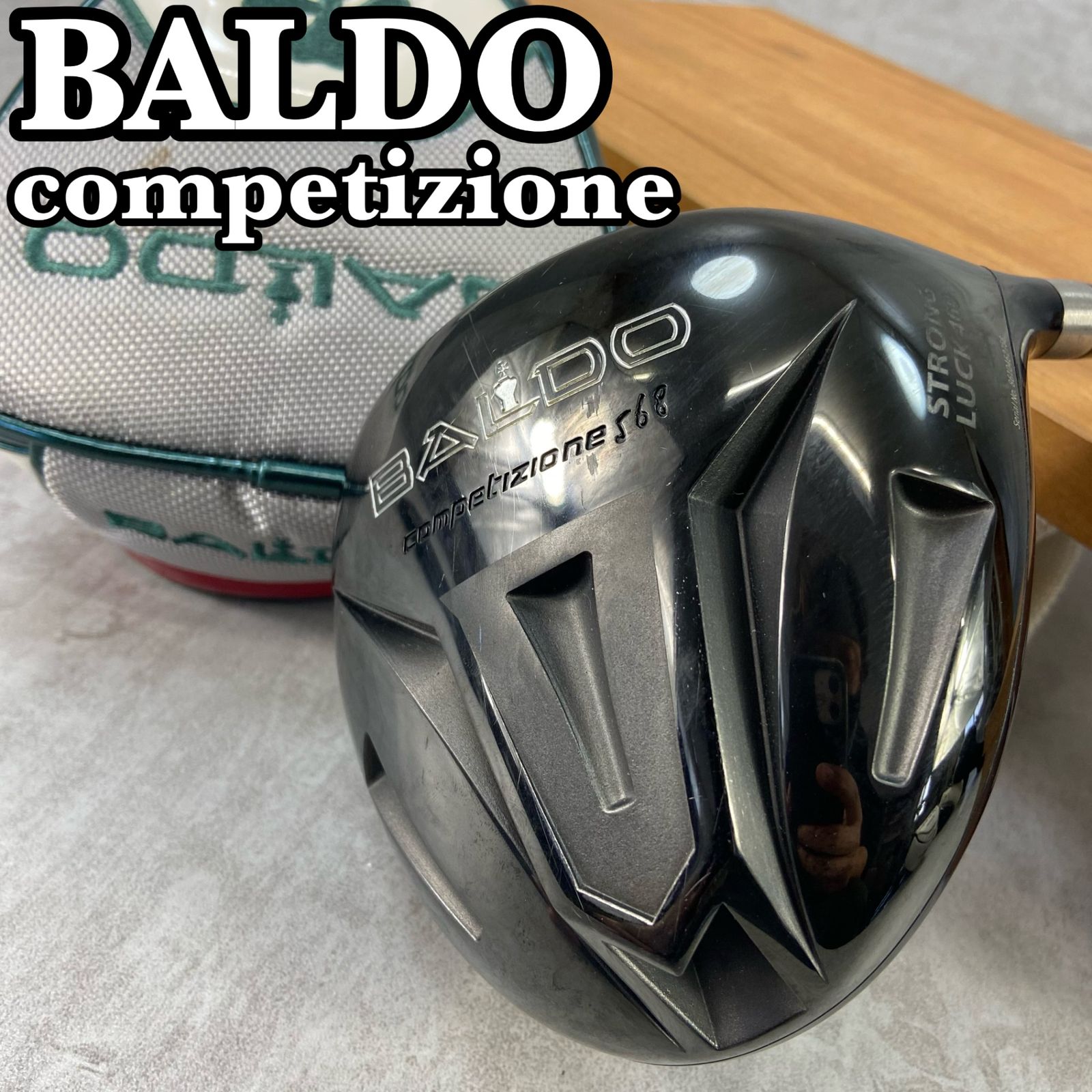 BALDO バルド COMPETIZIONE 568 コンペチオーネ メンズ DR ドライバー カーボン 右利き用 46インチ 322g ヘッドカバー  - メルカリ