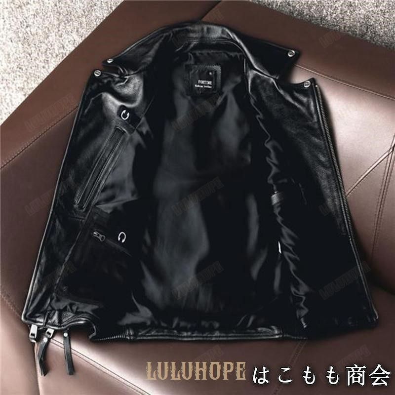 バイク用ベスト レザーベスト