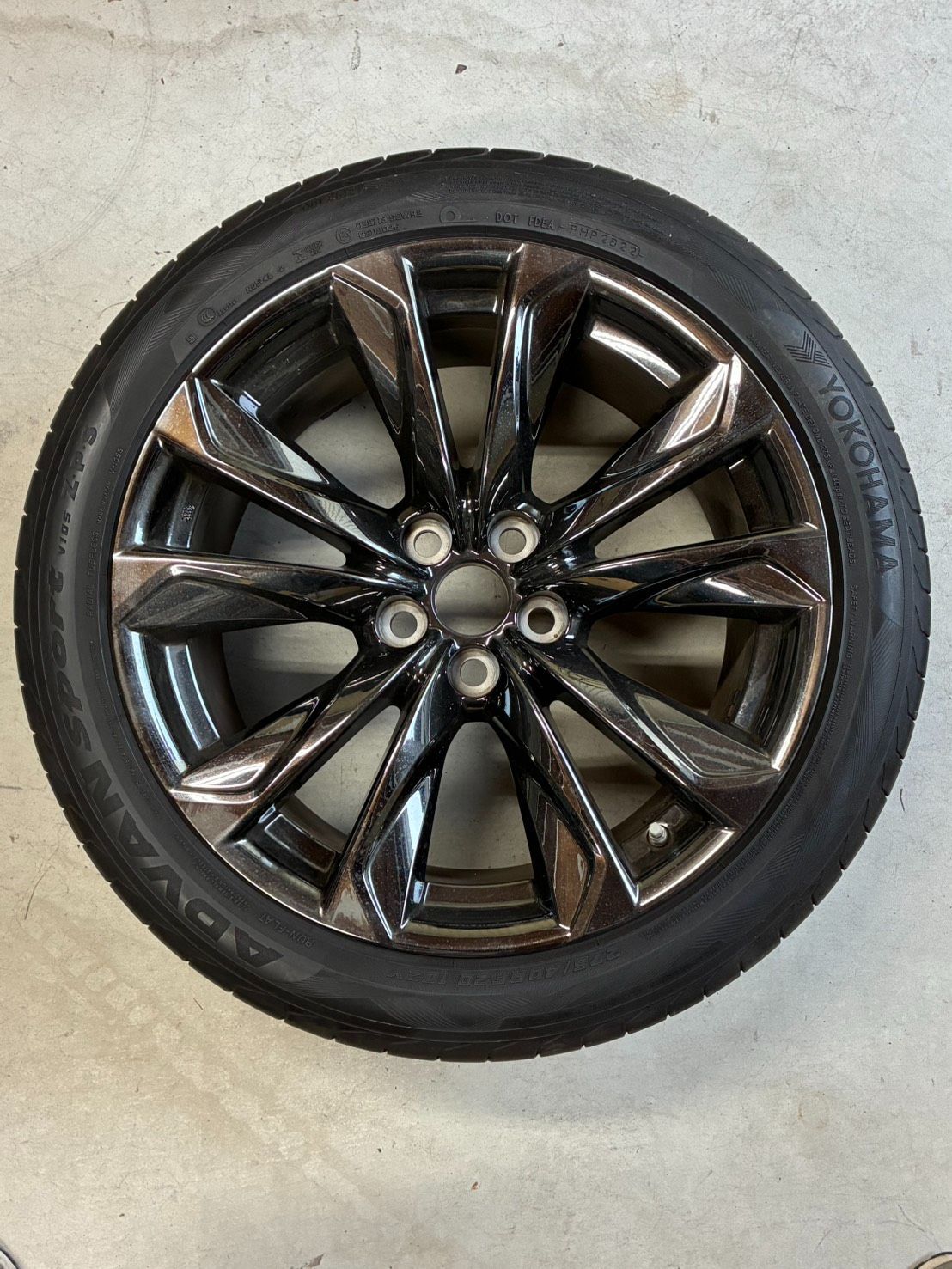 レクサス LS 純正 Fスポーツ 20インチアルミホイール 4本セット 純正