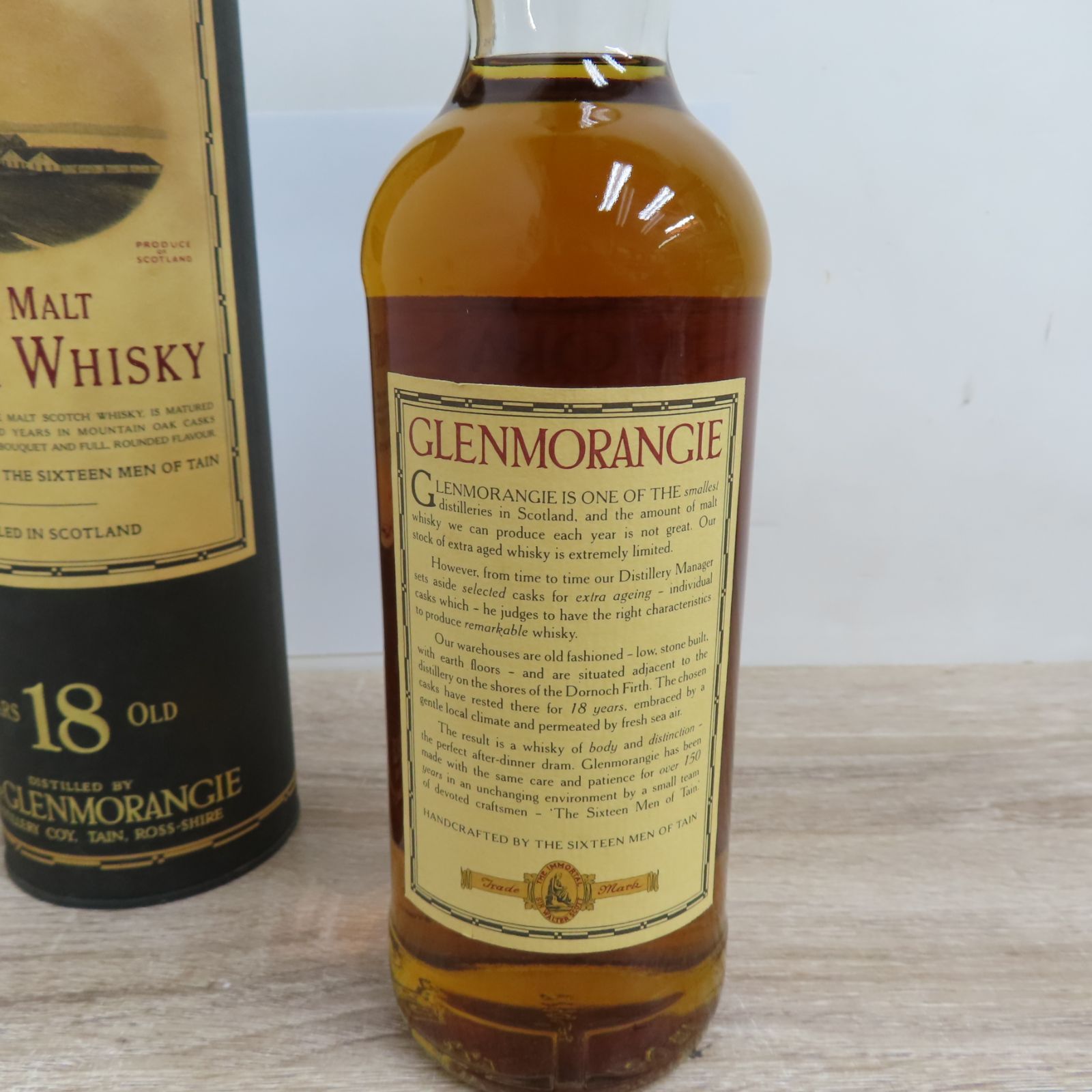 ハジメ35 新品・未開封 ウイスキー グレンモーレンジ18年 グレンモーレンジ18年 - Bartender's General Store