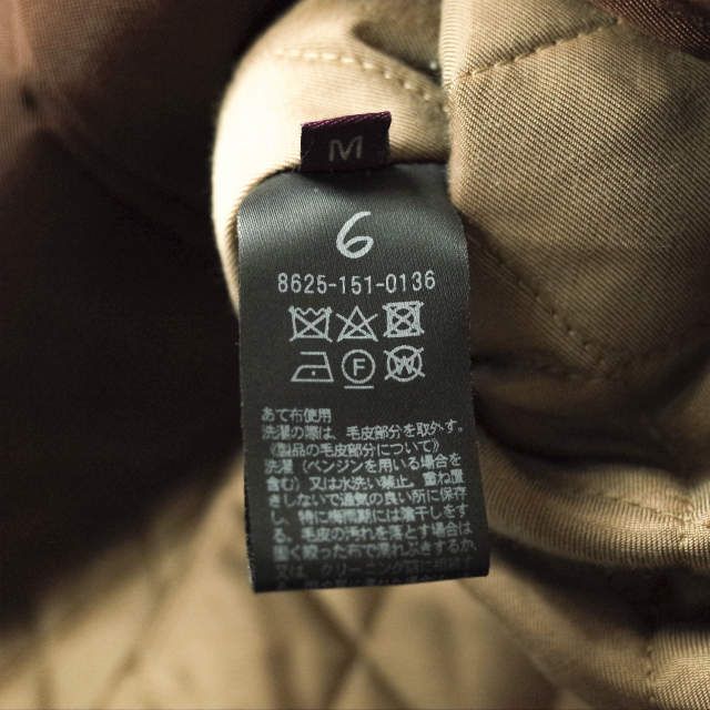 6(ROKU) BOA COLLAR ZIP COAT 高評価なギフト sandorobotics.com