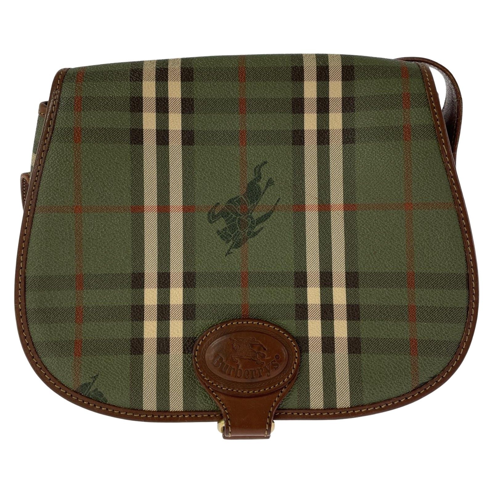 BURBERRY バーバリーショルダーバッグ/グリーン系