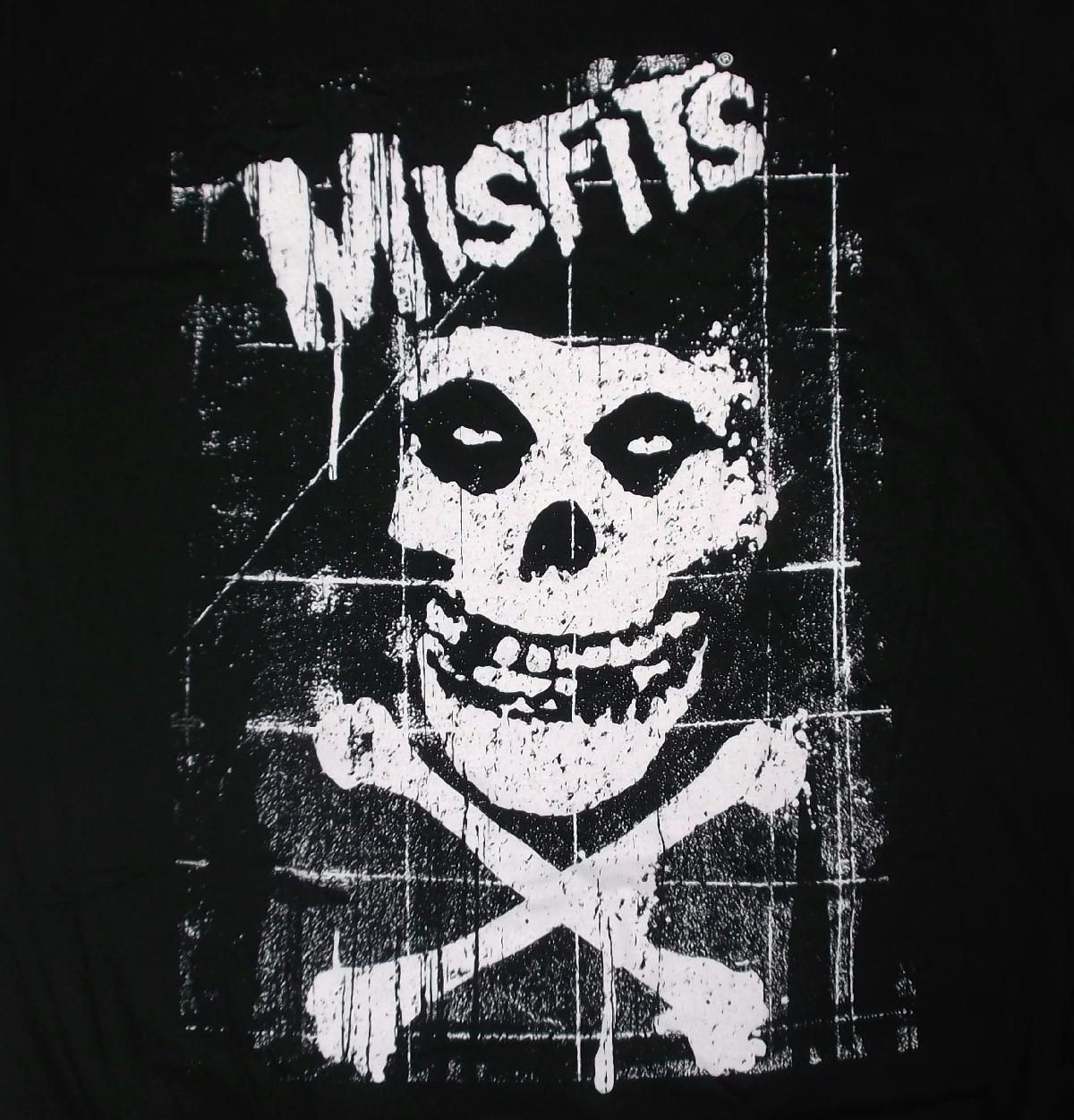 ミスフィッツ Tシャツ MISFITS Cross Bones 正規品 ロックTシャツ