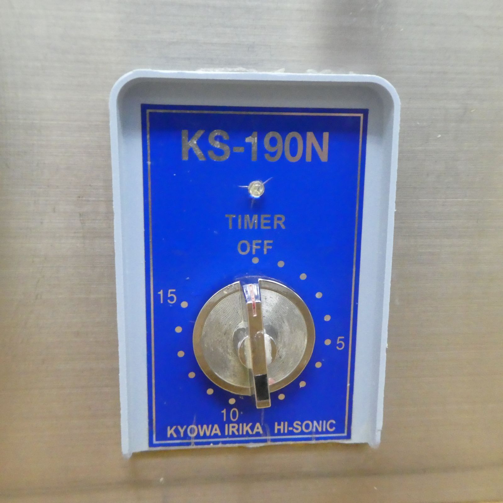 KS-190N 超音波洗浄機 洗浄液付き