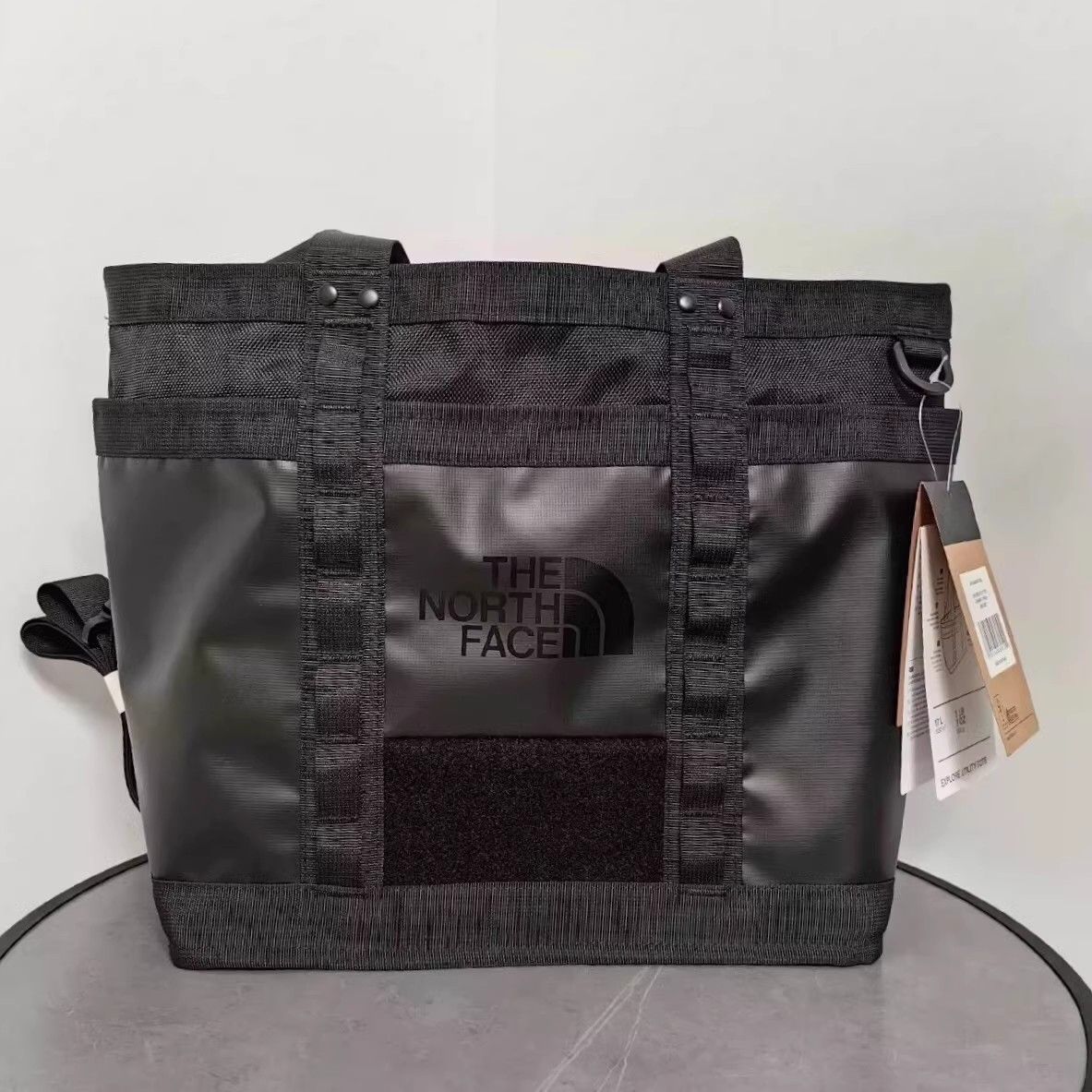 ノースフェイス トートバッグ エクスプローラーユーティリティートートバッグ EXPLORE UTILITY TOTE ブラック 黒 2WAY -  メルカリ