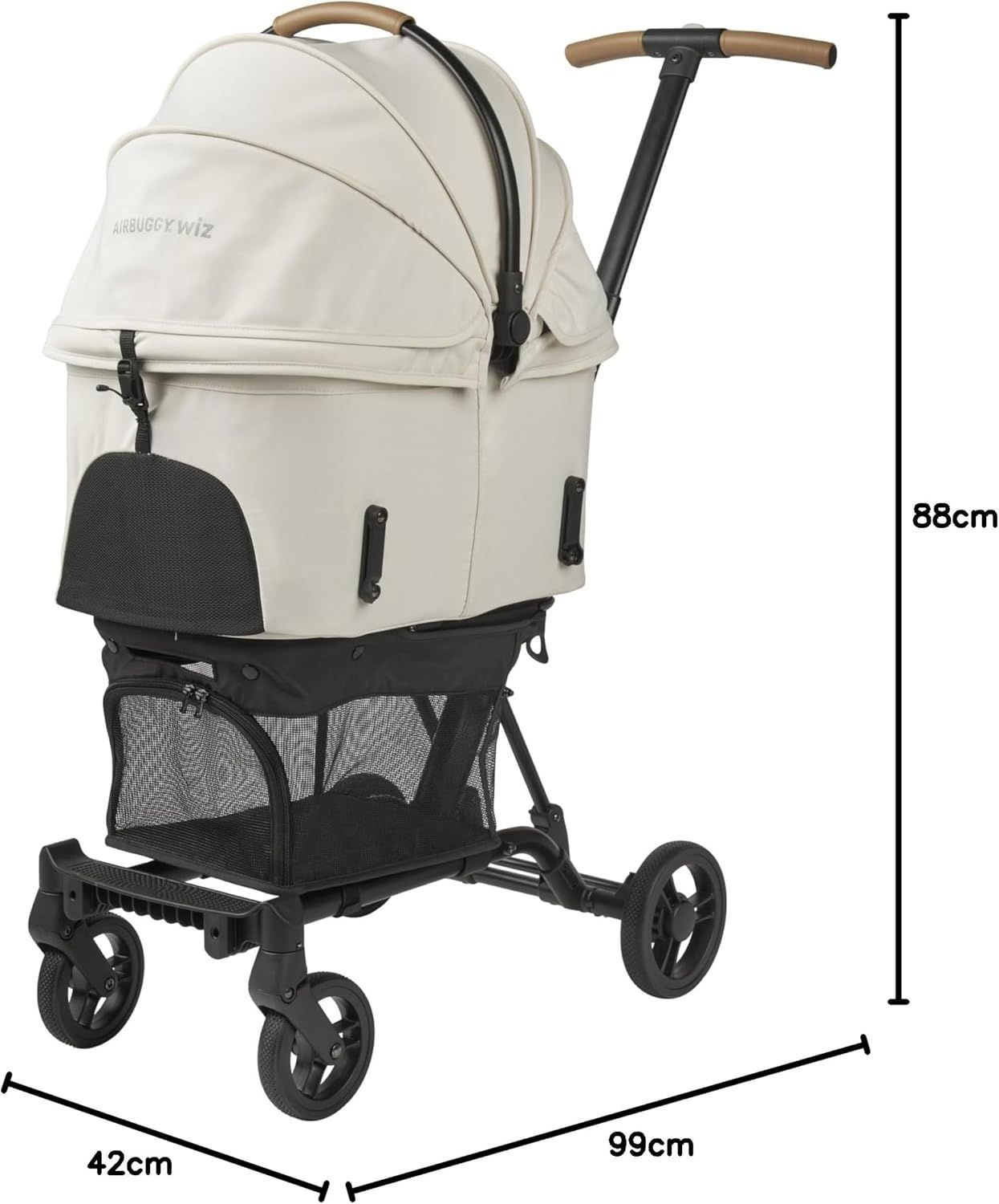 エアバギー AIRBUGGY WIZ X ウィズエックス パールホワイト 白 PEARL