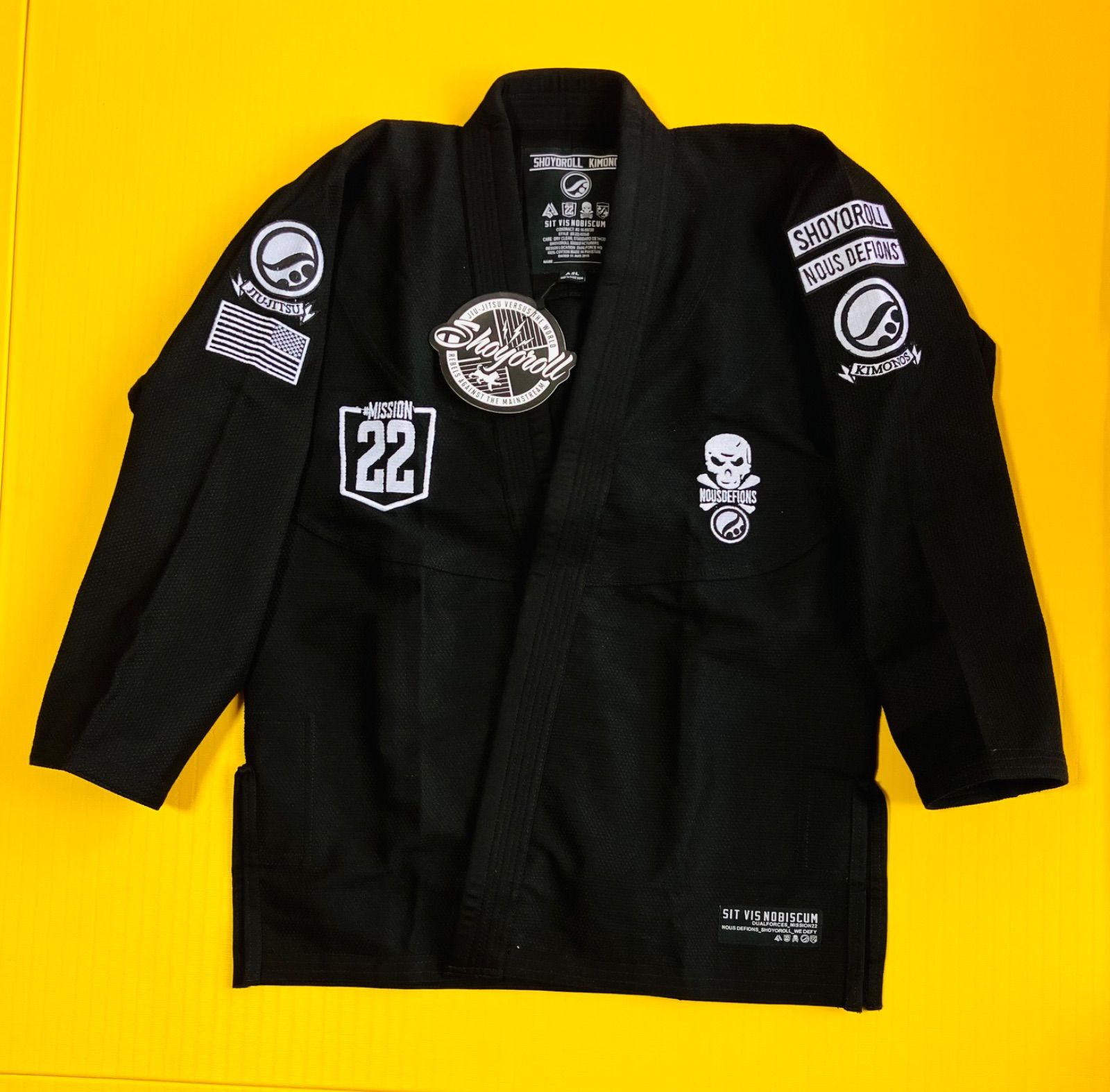 ?入手困難? 商品? ♥ ショーヨロール バッチ 66 ミッション22 プロジェクトA2L BJJ ユニフォーム