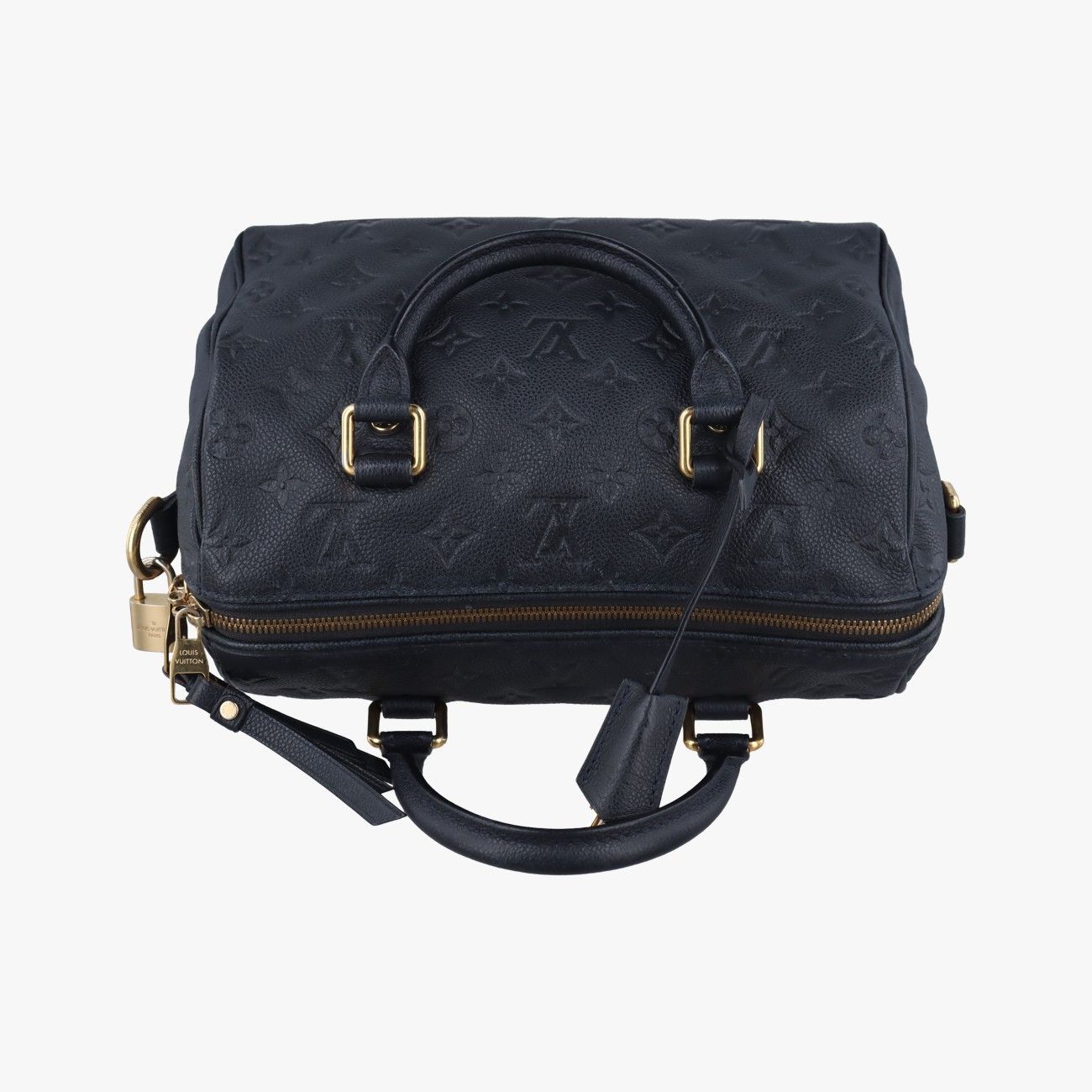 ルイヴィトン　アンプラント　スピーディ25 ダークネイビー　ブラック　294 ルイヴィトン アンプラント スピーディ25 モノグラム ダークネイビー