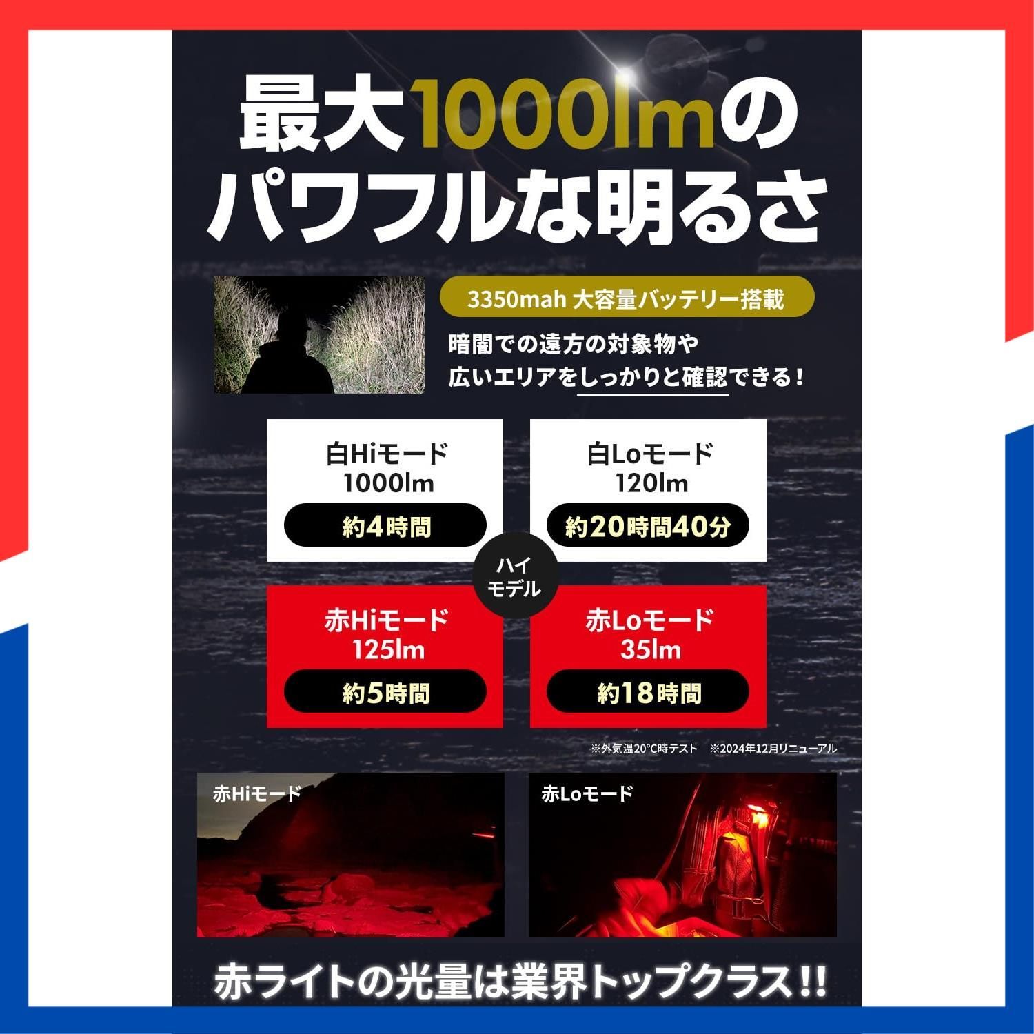 1000ルーメン SPEC2