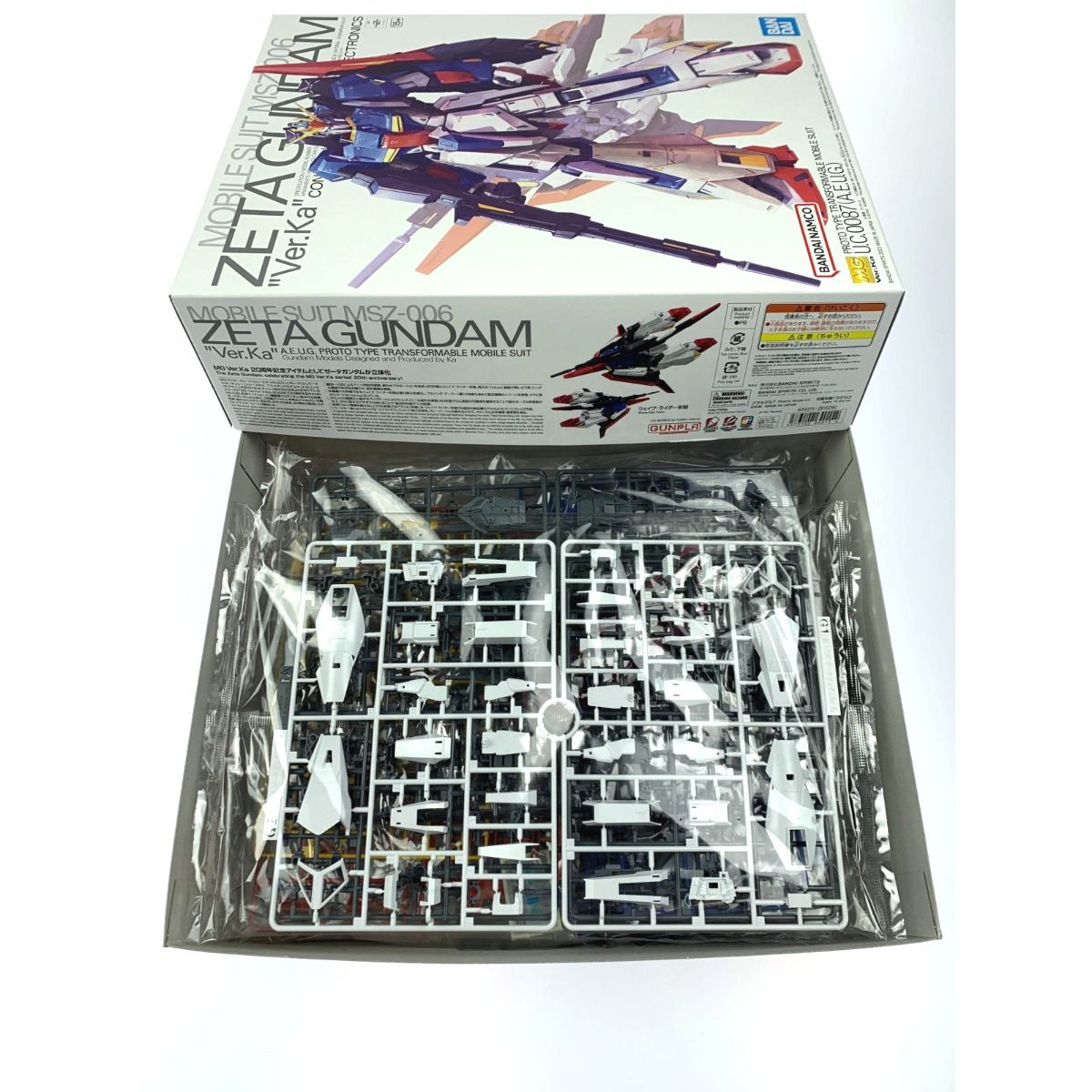 ▽▽ MG 1/100 ゼータガンダム Ver.Ka 「機動戦士Zガンダム」 未組立品 