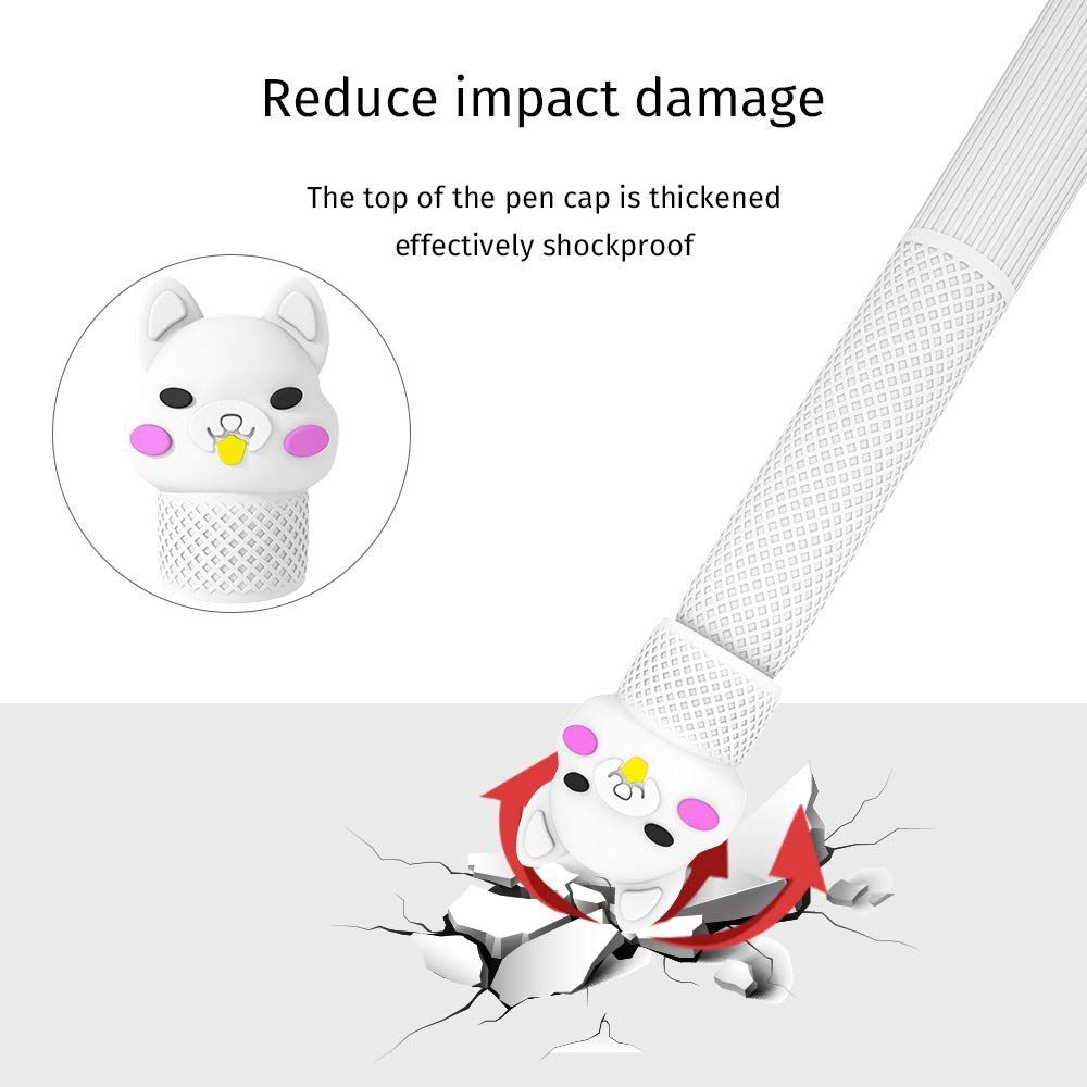 pencil apple ホルダー 全面保護 充電時キャップの紛失を防ぐ iPad シリコン製 Pro カバー 12 9 ペンシル 傷つけ防止 7 落下 ケース Grey AW