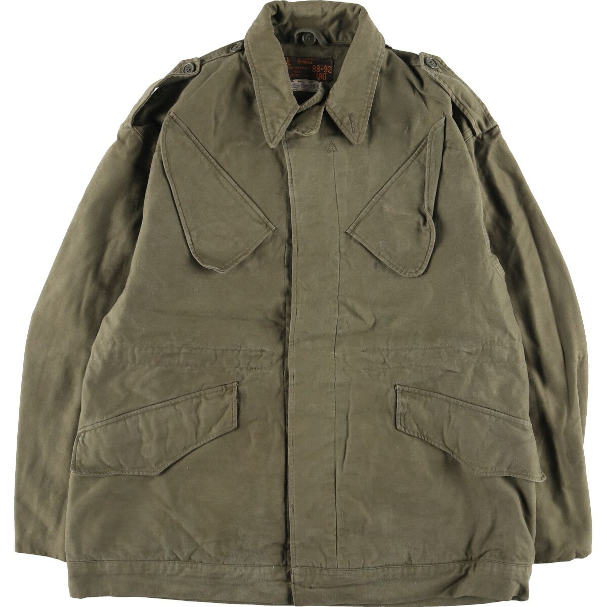 古着 60年代 オランダ軍実品 ミリタリー フィールドジャケット 88×92 メンズL ヴィンテージ/eaa383555