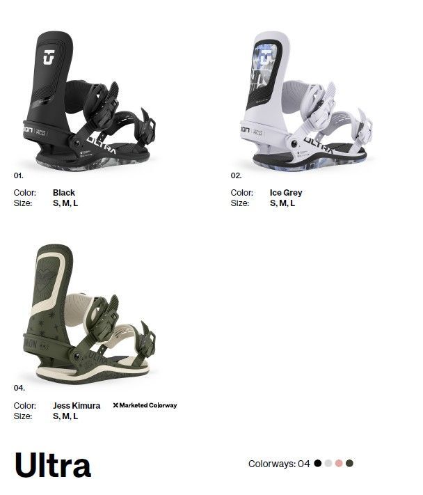 Union Ultra スノーボードビンディング sサイズ Union ウルトラ