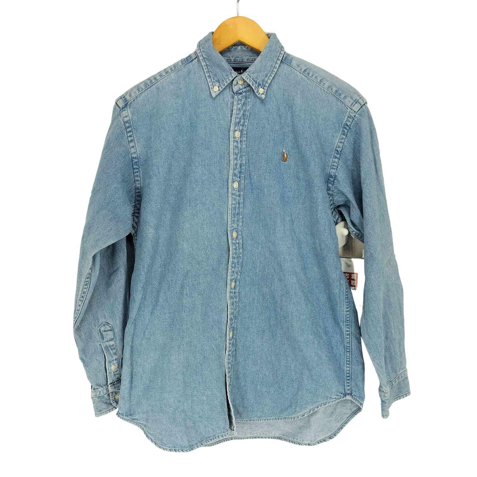 ラルフローレン RALPH LAUREN ボタンダウン デニムシャンブレー